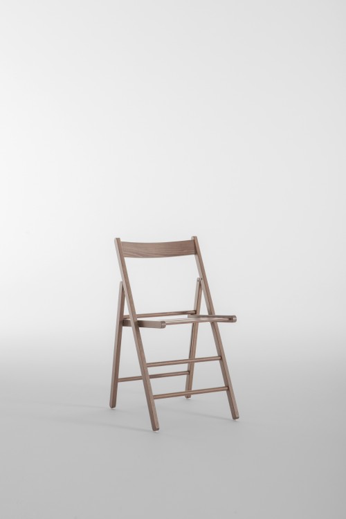sedia pieghevole in legno di faggio